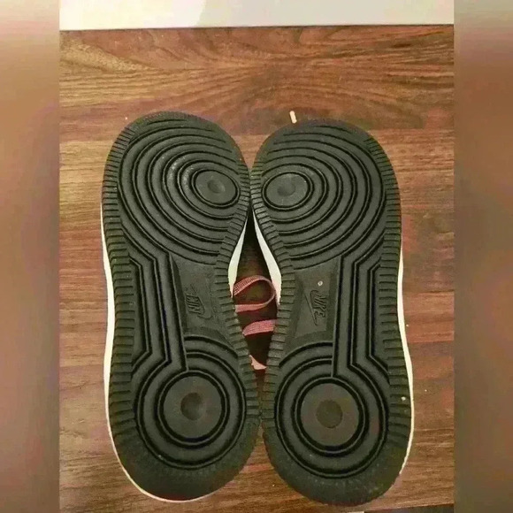 Nike Air Force 1 Valentine Day Bleached Coral Low Top Sneaker 4Y BQ6980-600 - Picture 7 of 12